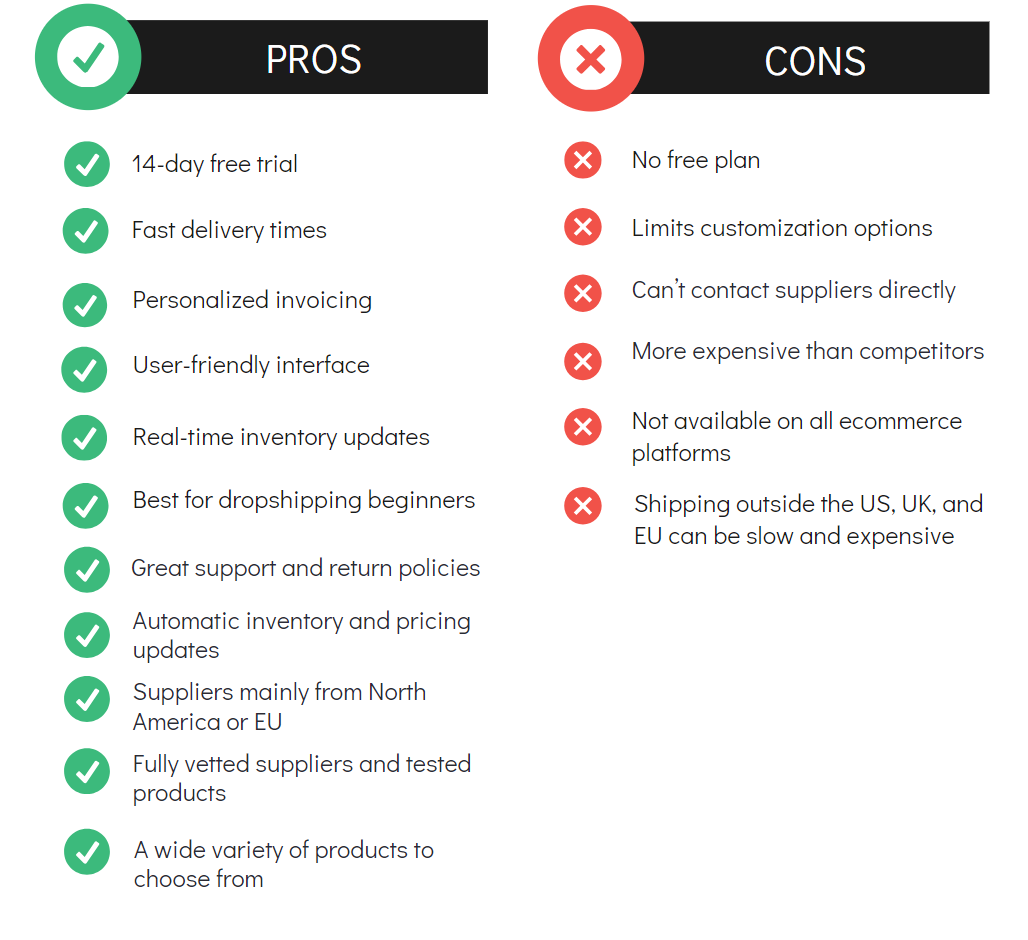 Spocket pros and cons